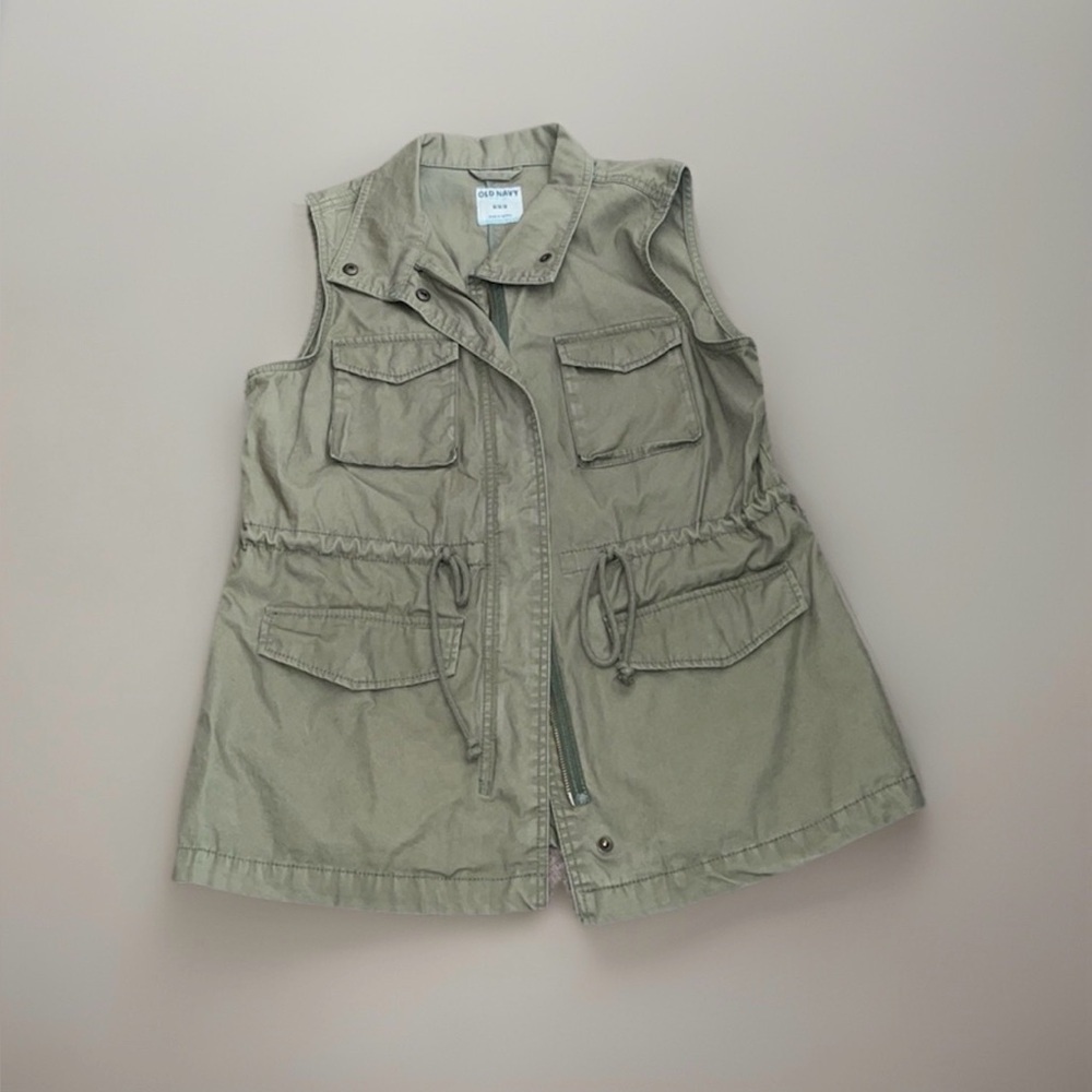 Old Navy Olive Green Vest